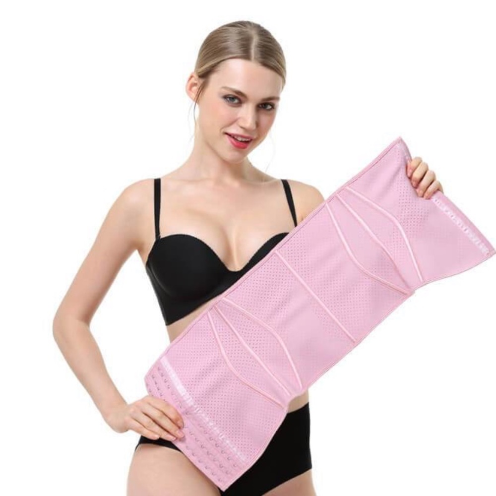 (S)๐BABY PINK WAIST TRAINER CINCHER BREATHABLE - Picture 4 of 15